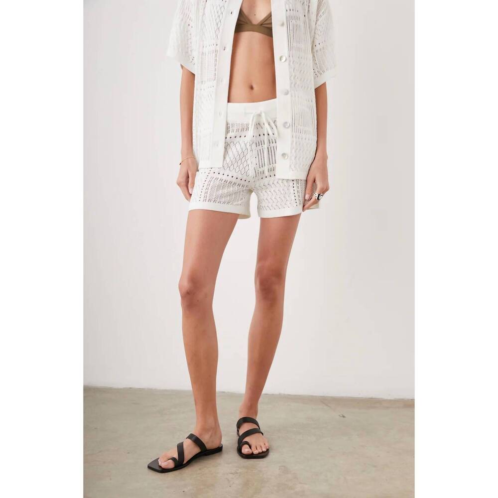 NEW RAILS catalina short in white